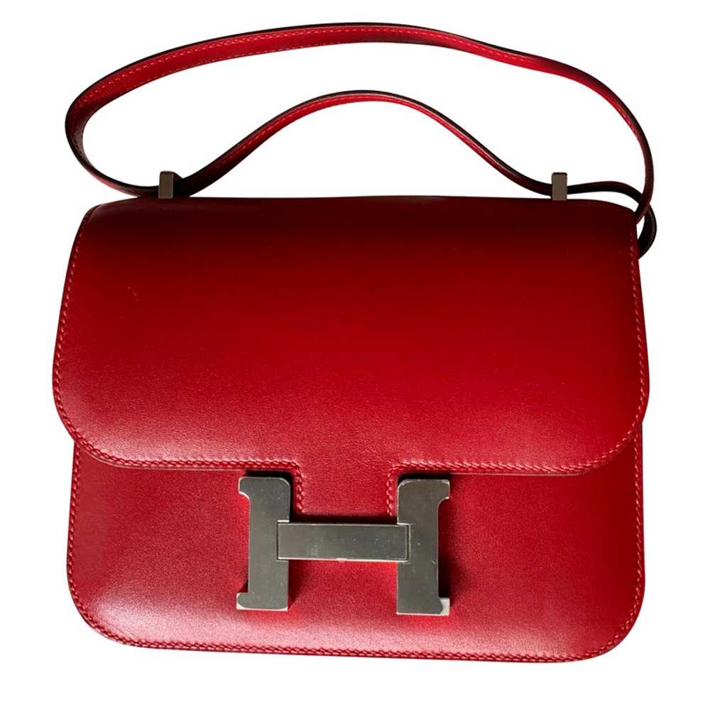 Hermes Rouge H Red Box Constance Mini 18/19 Handbag
