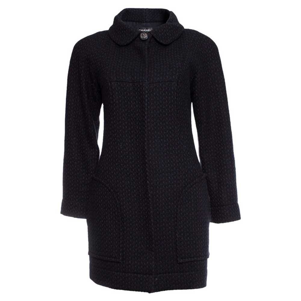 Chanel Jacket/Coat Wool in Black - image 1