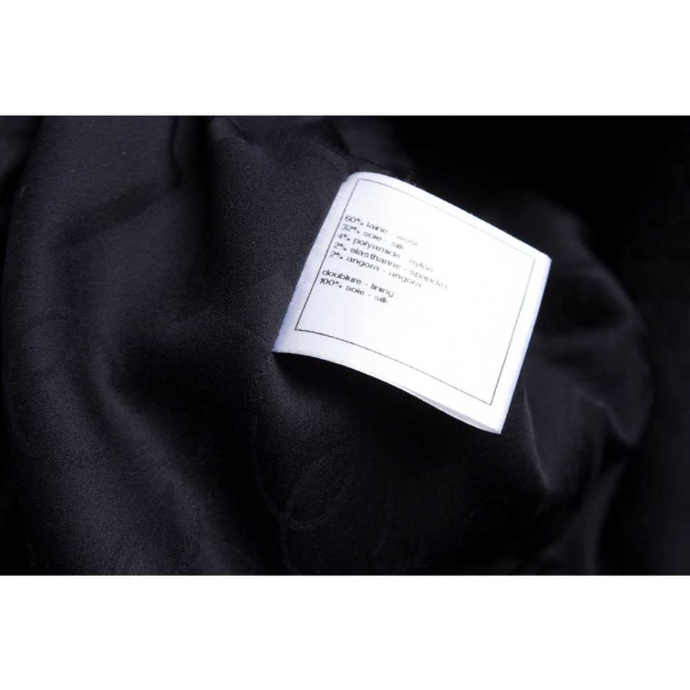 Chanel Jacket/Coat Wool in Black - image 5