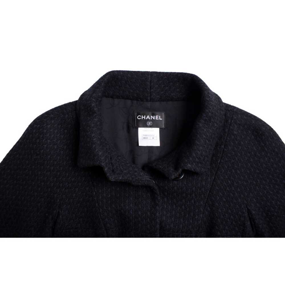 Chanel Jacket/Coat Wool in Black - image 6