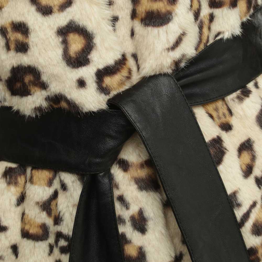 Velvet Web fur jacket with animal print - image 5