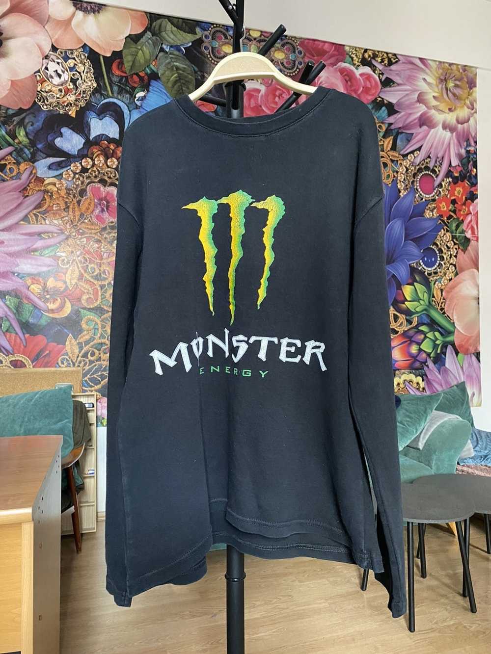 Streetwear Monster Energy Drink Vintage Crewneck - image 1