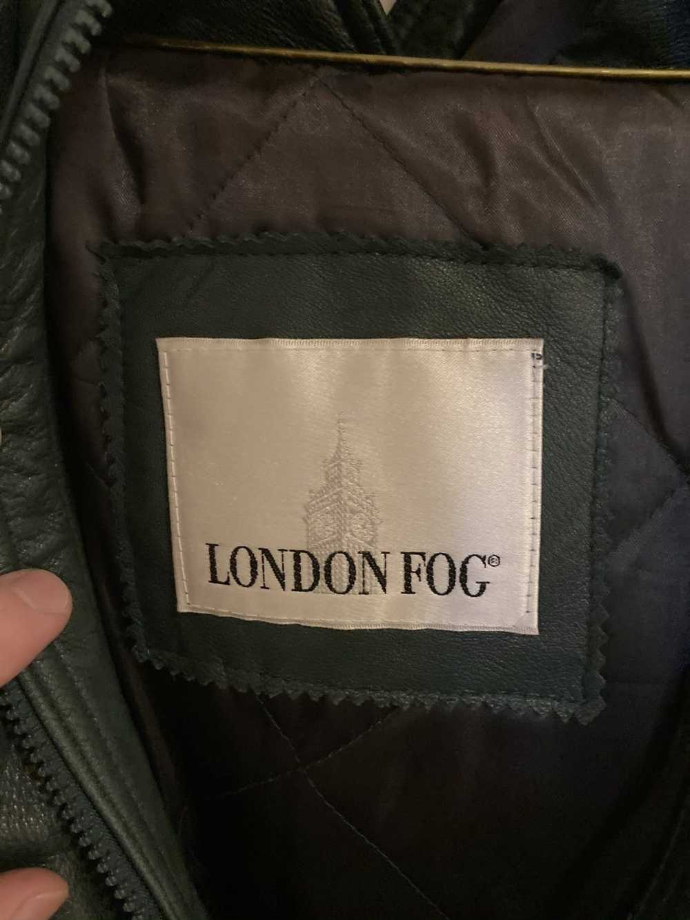 London Fog London Fog vintage leather jacket - image 2