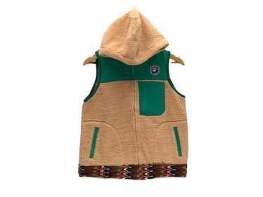 Japanese Brand Vintage Titicaca Sleeveless Fleece… - image 1