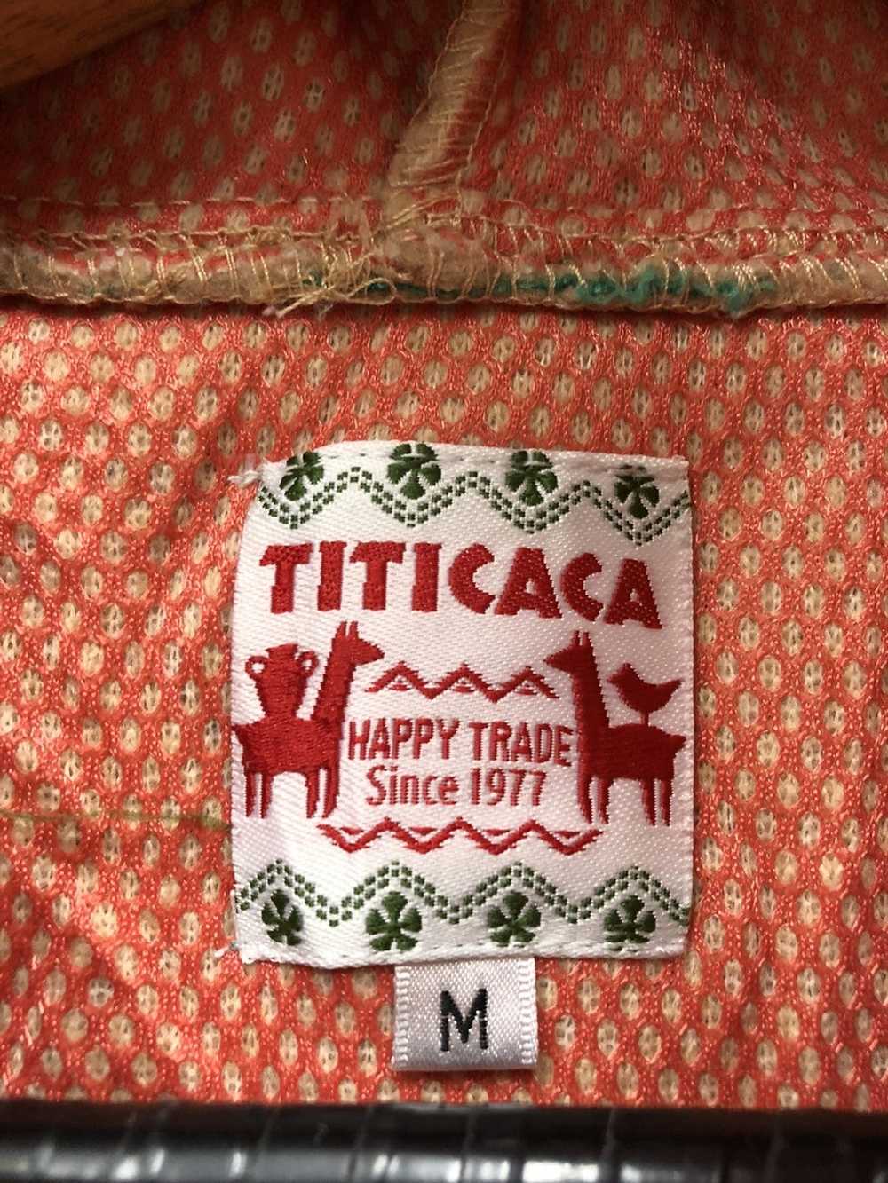 Japanese Brand Vintage Titicaca Sleeveless Fleece… - image 6