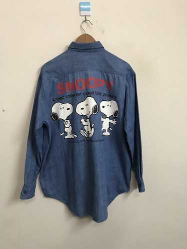 Vintage peanuts denim shirt - Gem