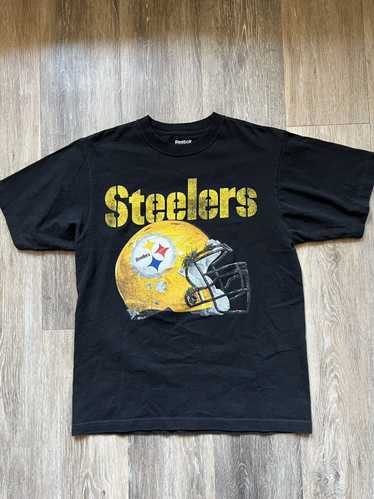 NFL × Reebok × Vintage Pittsburgh Steelers Helmet 