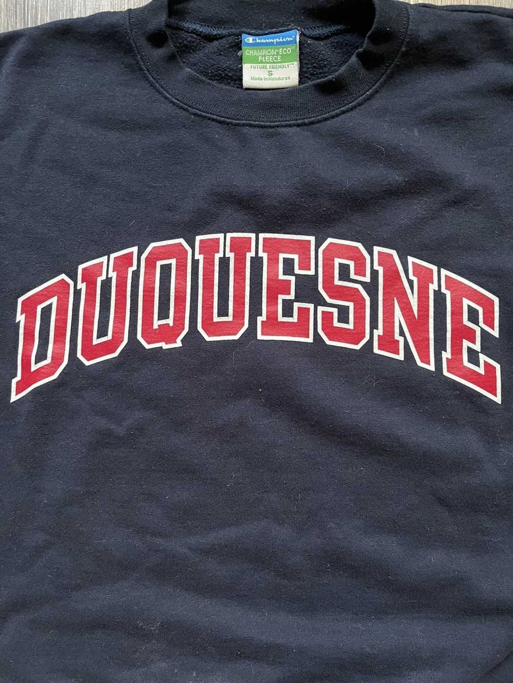 American College × Champion × Vintage Duquesne Sp… - image 2