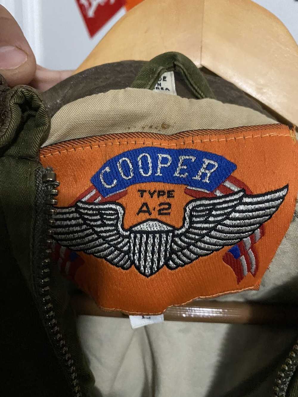 Cooper × Military × Vintage Vintage A2 copper jac… - image 4