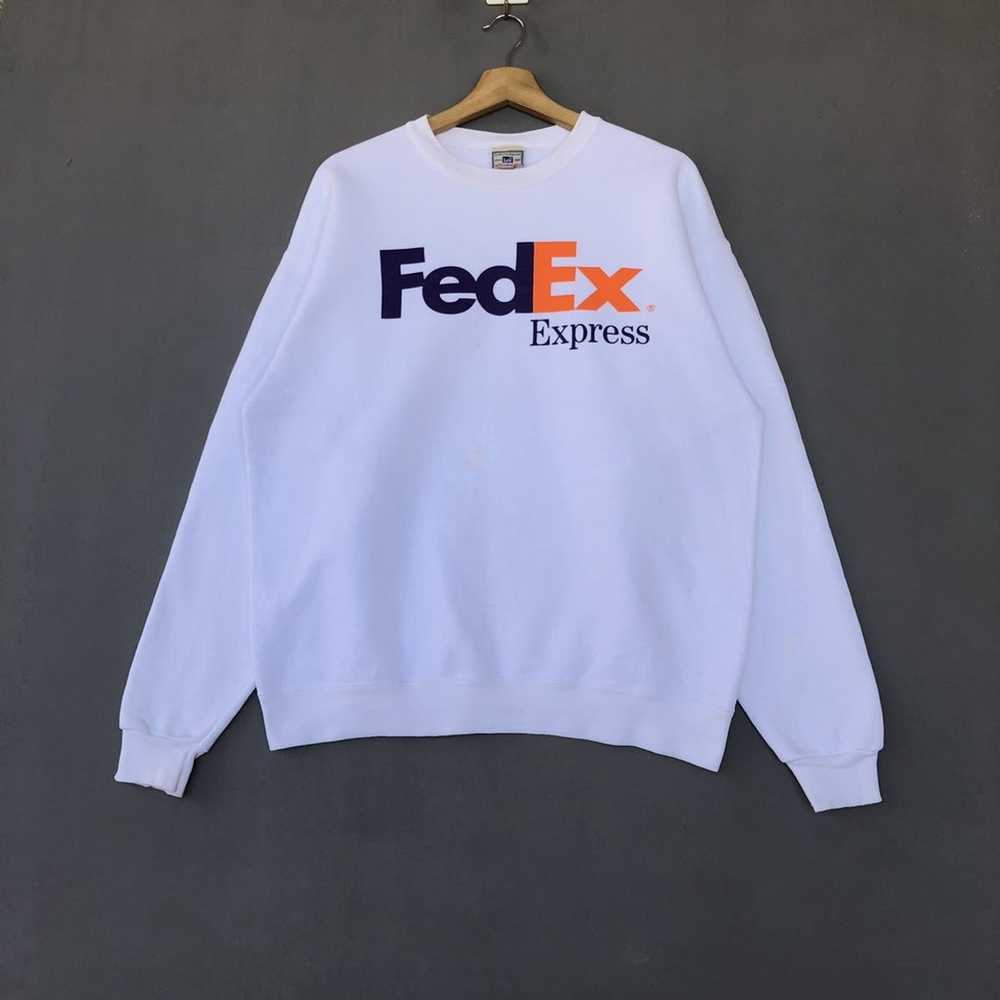 Japanese Brand × Vintage FedEx Express Sweatshirt… - image 1