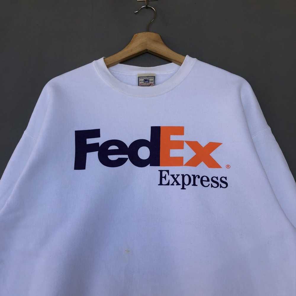 Japanese Brand × Vintage FedEx Express Sweatshirt… - image 3