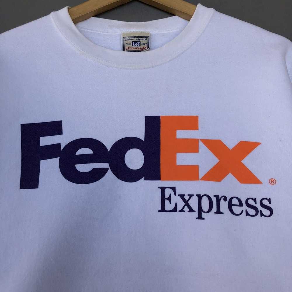 Japanese Brand × Vintage FedEx Express Sweatshirt… - image 4
