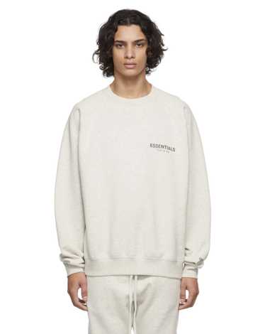 Fear of God ESSENTIALS Off-White Crewneck Sweatshi