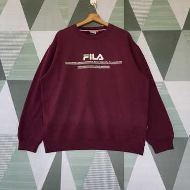 Fila × Japanese Brand × Vintage Fila Sweatshirt P… - image 1