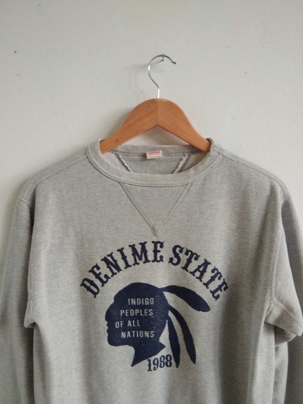 Denime × Japanese Brand Vintage Denime Japan Swea… - image 2