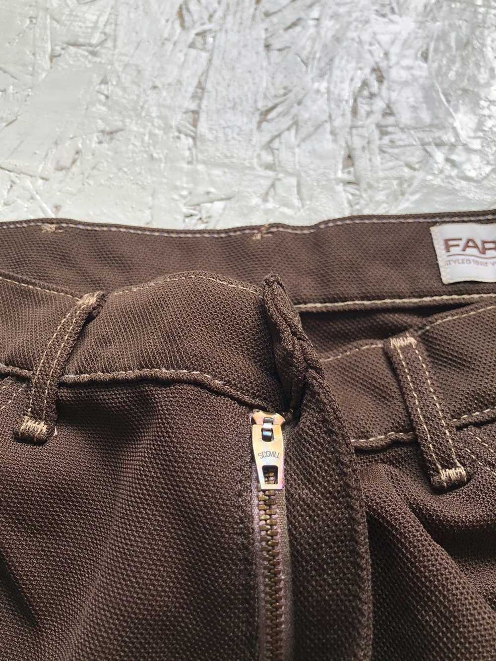 Farah × Vintage Vintage 90’s FARAH Starpress pants - image 5