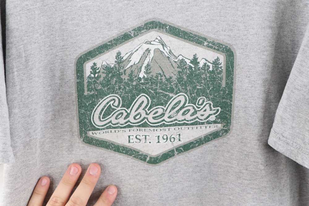 Vintage Vintage Cabelas Distressed Mountain Natur… - image 4