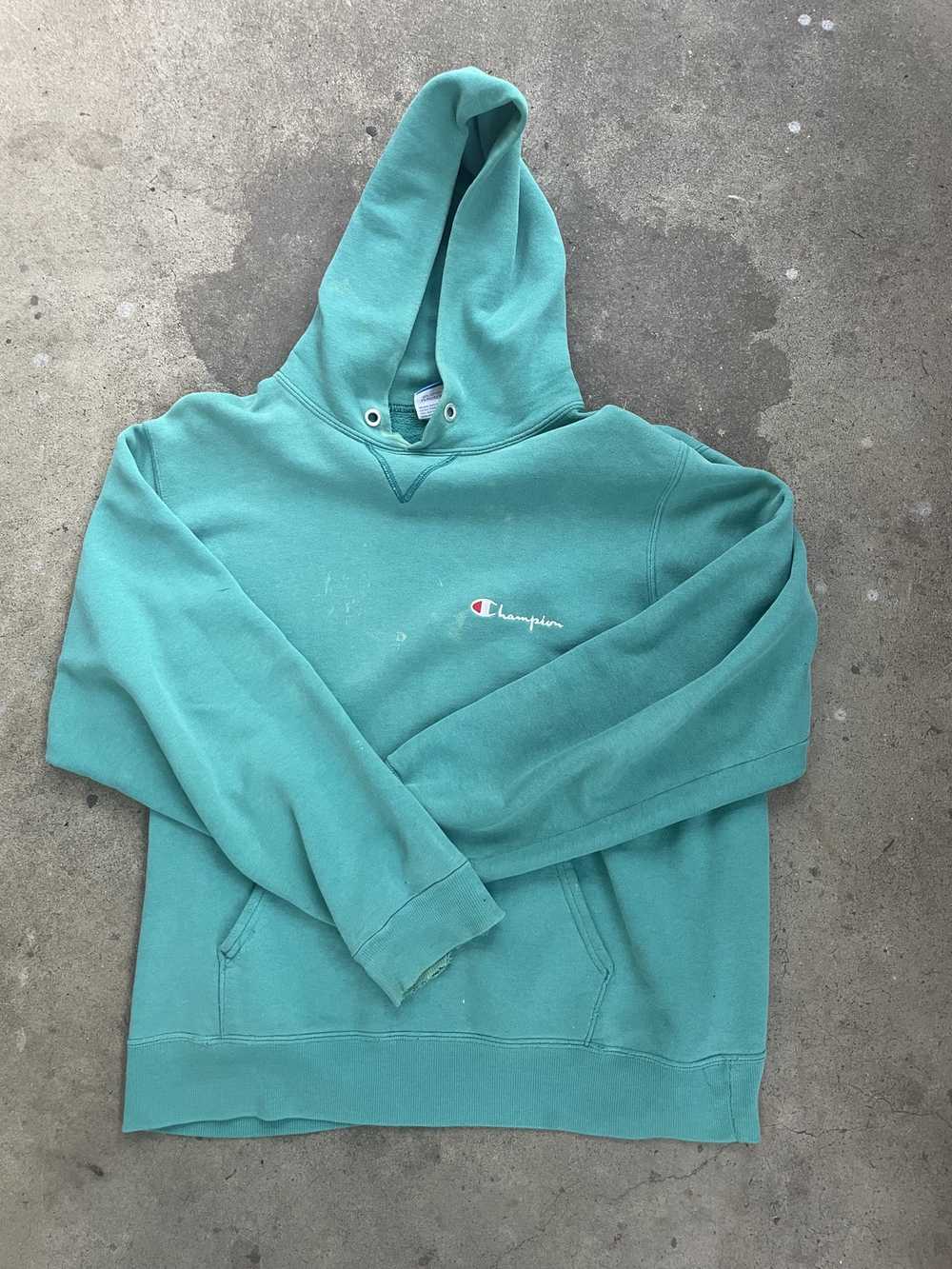 Champion × Made In Usa Vintage Champion Hoodie Br… - image 1