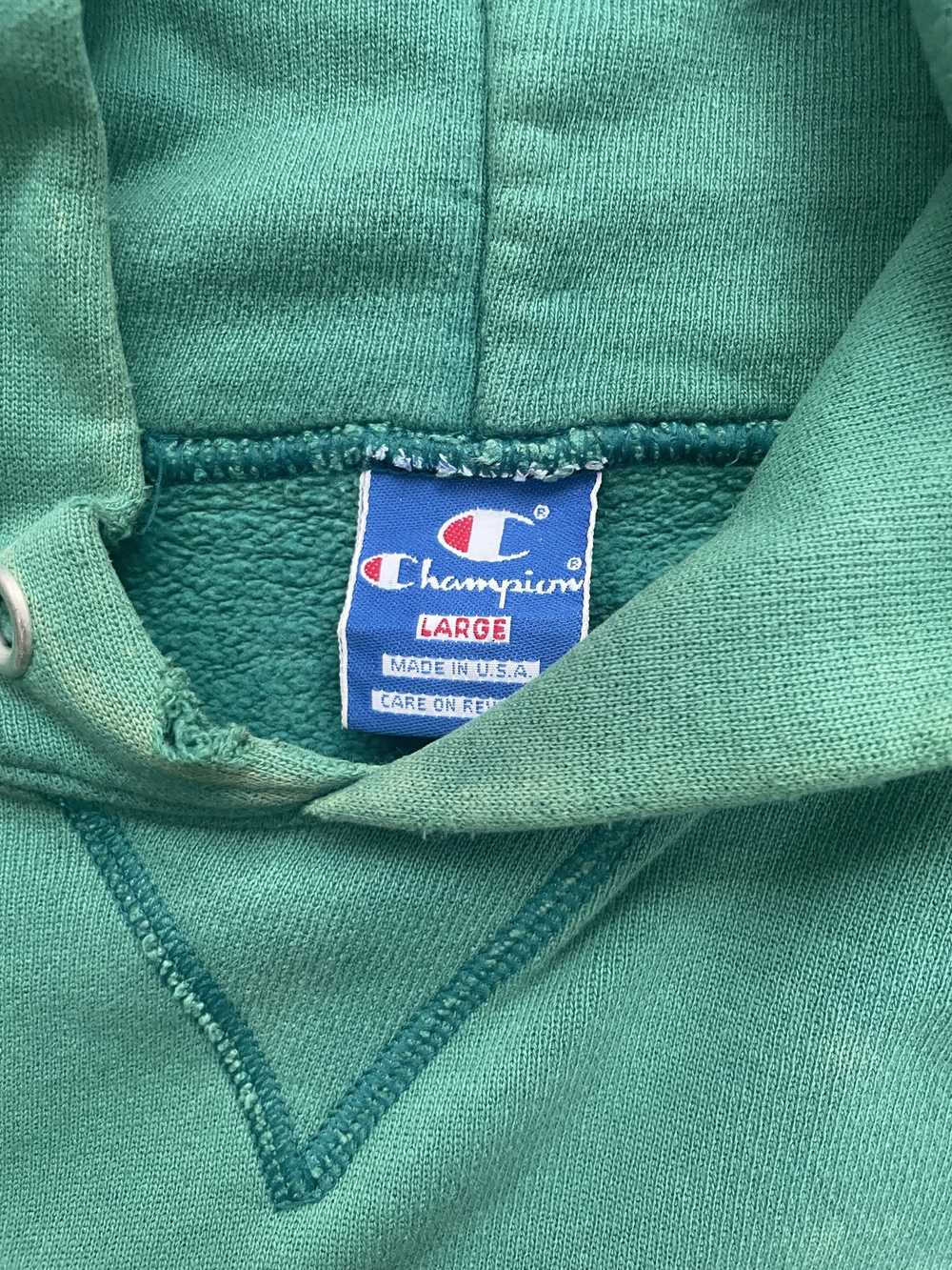Champion × Made In Usa Vintage Champion Hoodie Br… - image 8