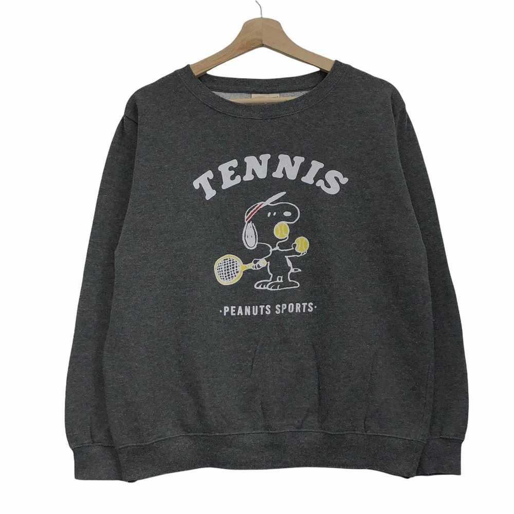 Peanuts Vintage Snoopy Peanuts Sports Crewneck Sweats… Gem