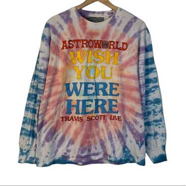 Travis Scott Astroworld Tour Wish You Were Here T… - image 1