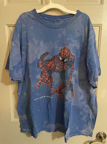 Marvel Comics × Sony Vintage Spider-Man tie dye sh