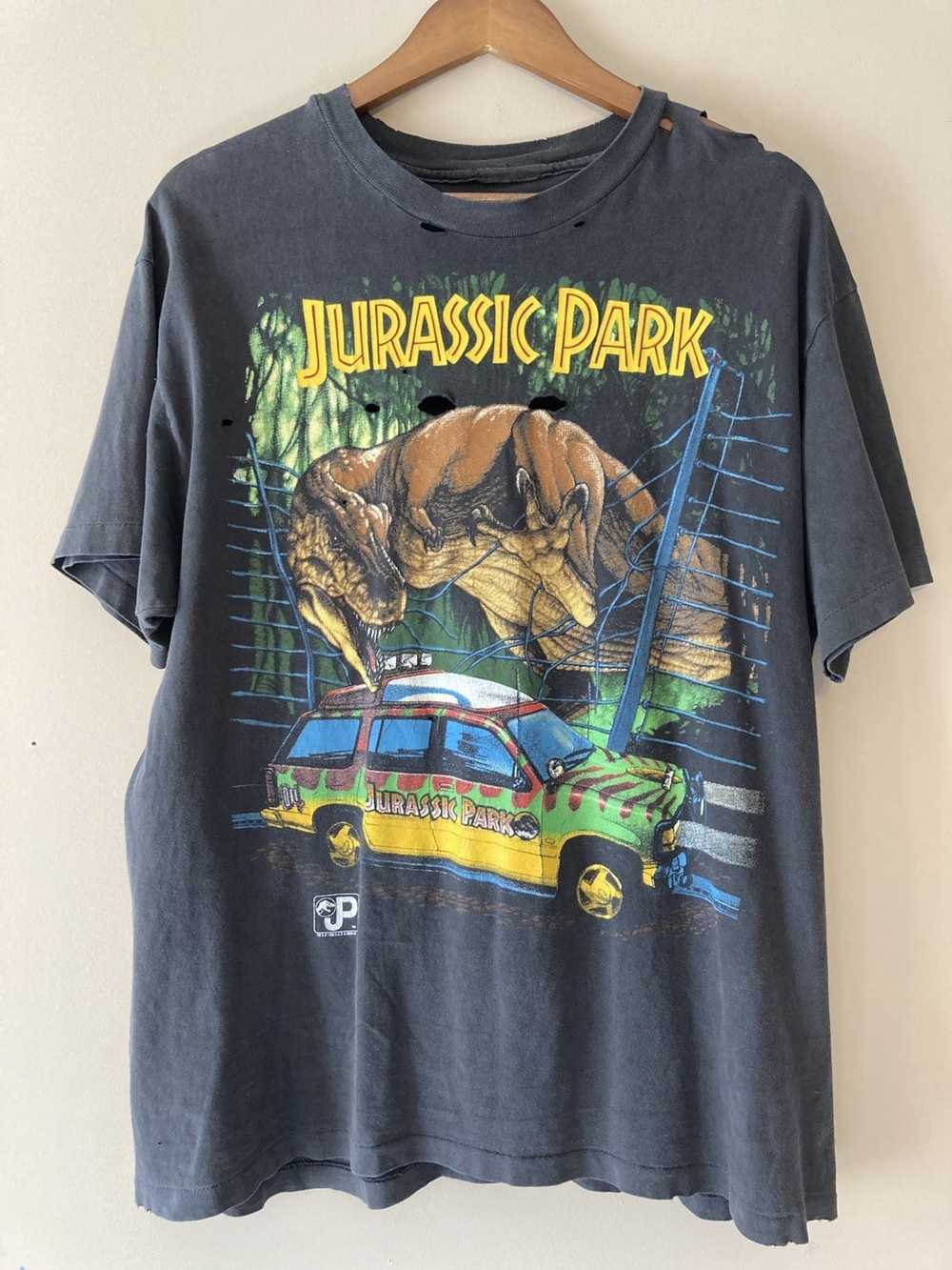 Vintage Vintage 1993 Jurassic Park Promo T-Rex Distre… - Gem