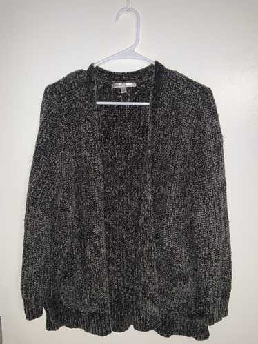 Seven 7 Seven7 Gray Cardigan Sweater