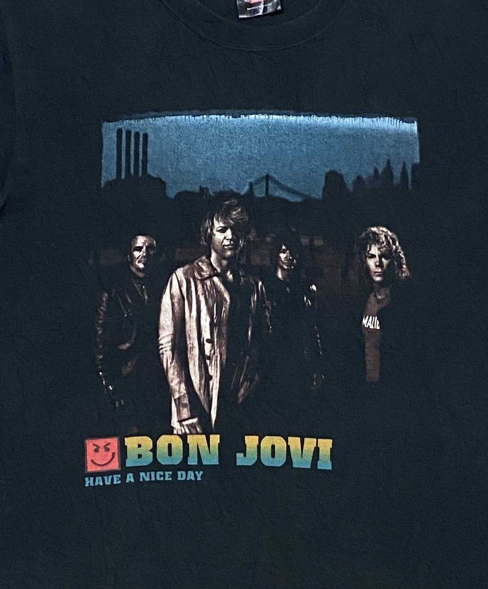 Band Tees × Bon Jovi × Vintage Vintage Bon Jovi T… - image 3