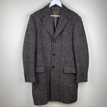 Sisley Sisley Wool Blend Houndstooth Tweed Coat M… - image 1