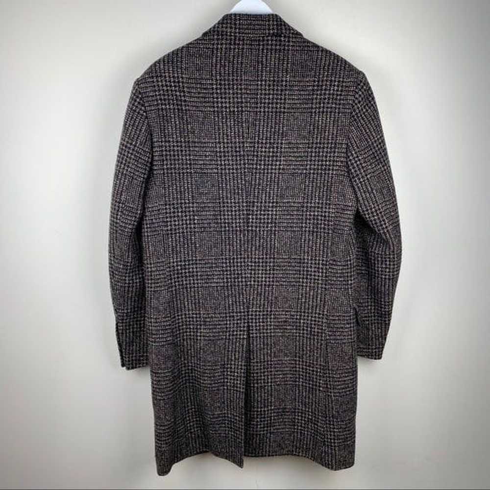 Sisley Sisley Wool Blend Houndstooth Tweed Coat M… - image 5