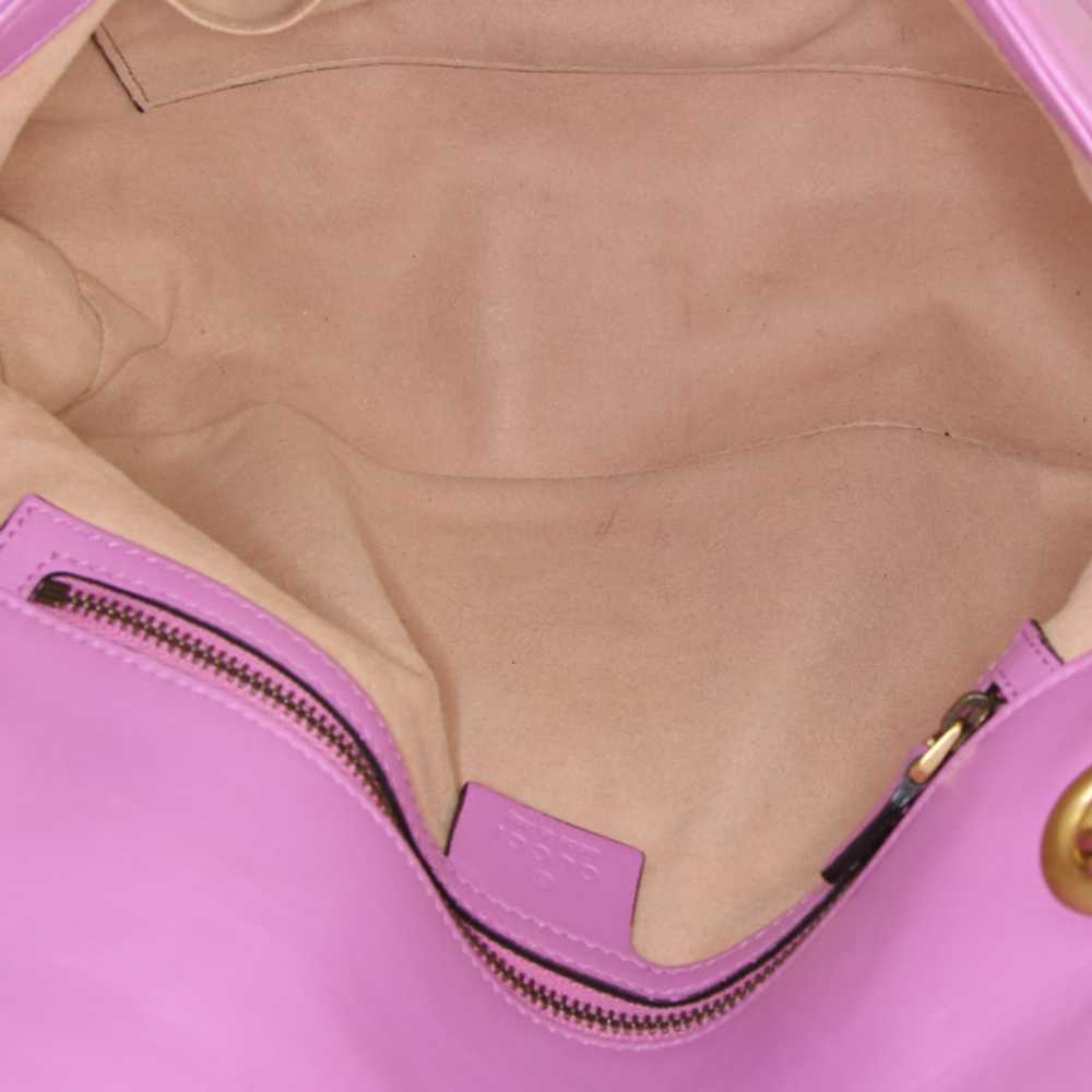 Gucci GG Marmont large model shoulder bag in pink… - image 4