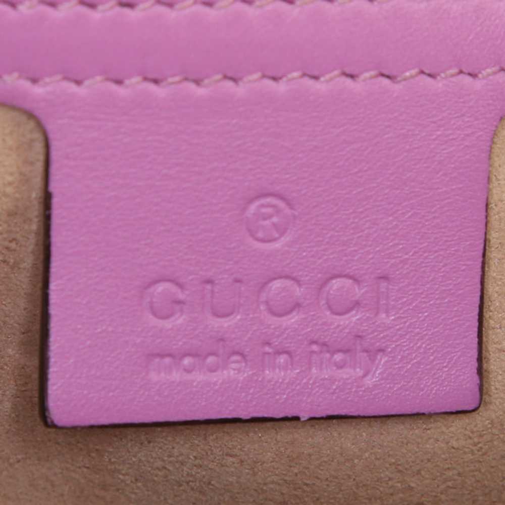 Gucci GG Marmont large model shoulder bag in pink… - image 5