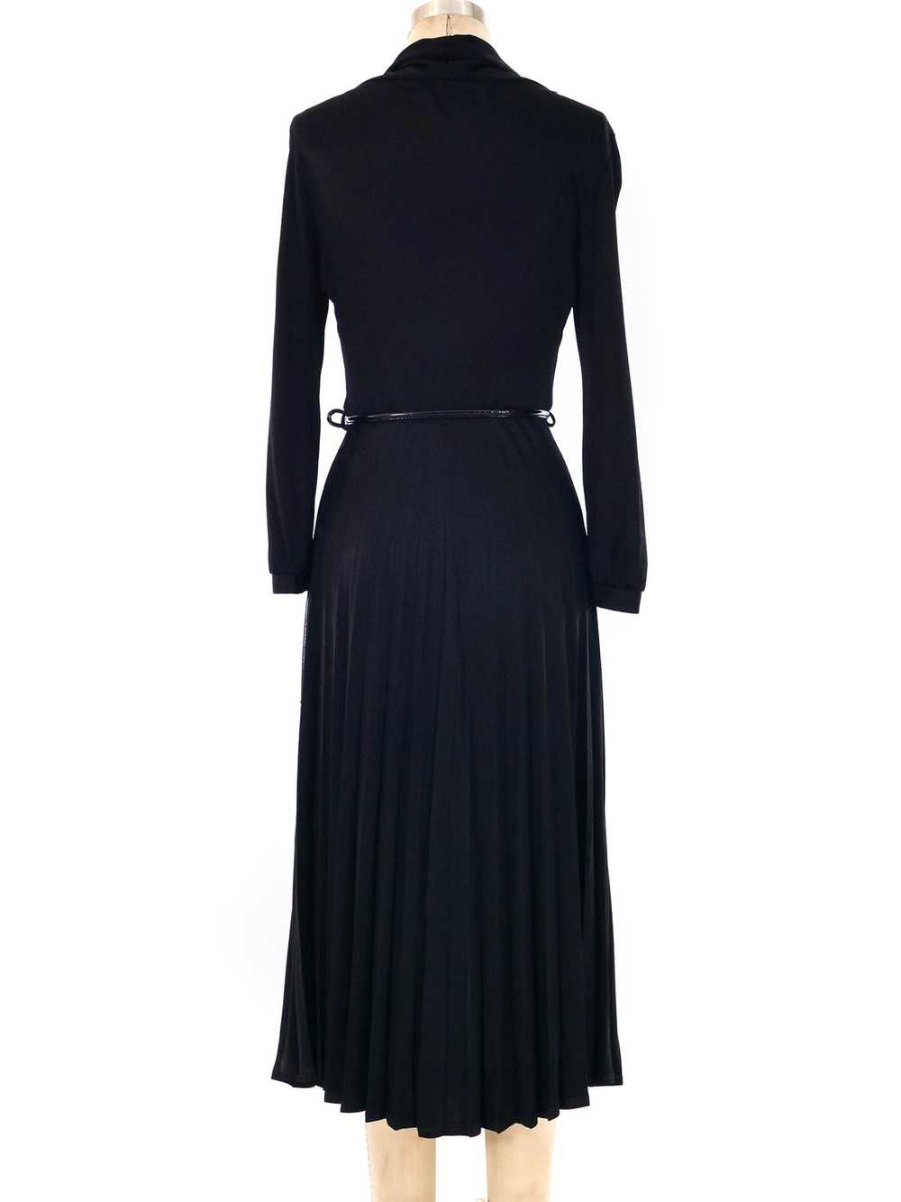 Alexander McQueen Pleated Jersey Dress - image 5