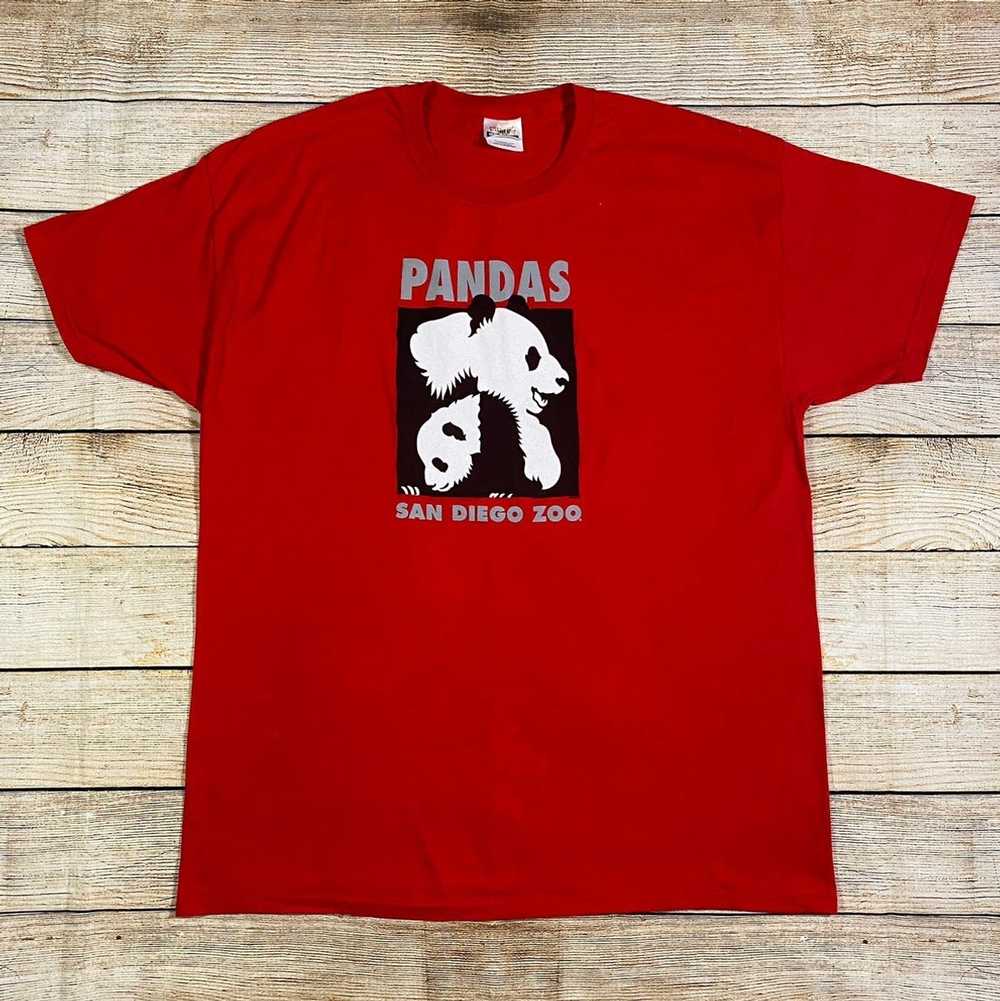 Vintage Vintage 2003 San Diego Zoo Pandas t-shirt… - image 1