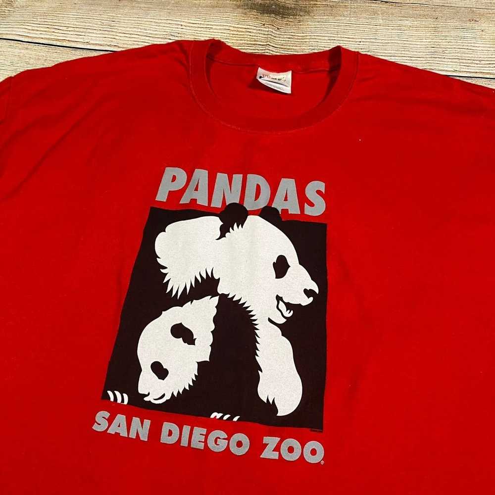Vintage Vintage 2003 San Diego Zoo Pandas t-shirt… - image 2