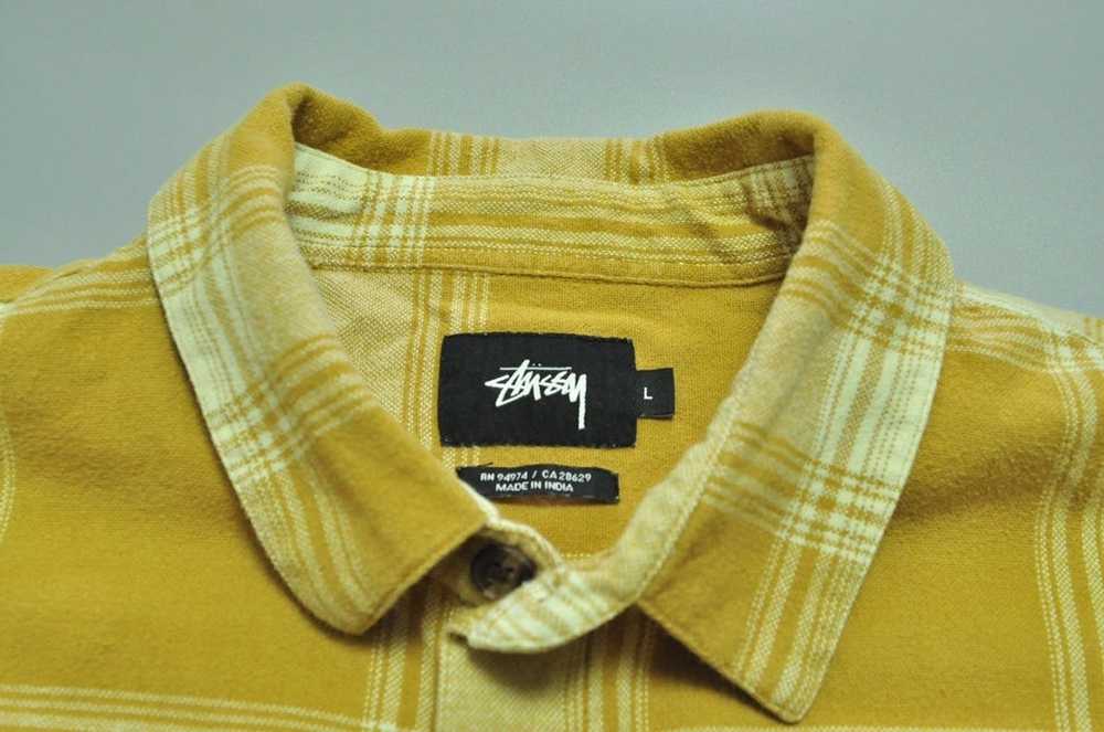 Streetwear × Stussy × Vintage Stussy Flannel Butt… - image 9