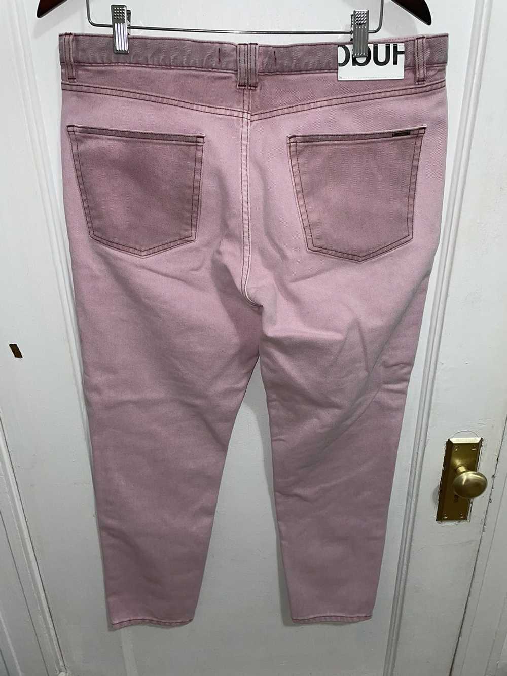 Hugo Boss Pink Hugo Boss Light Wash Jeans - image 3