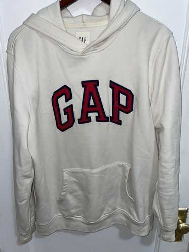 Gap Gap White Big Logo Hoodie