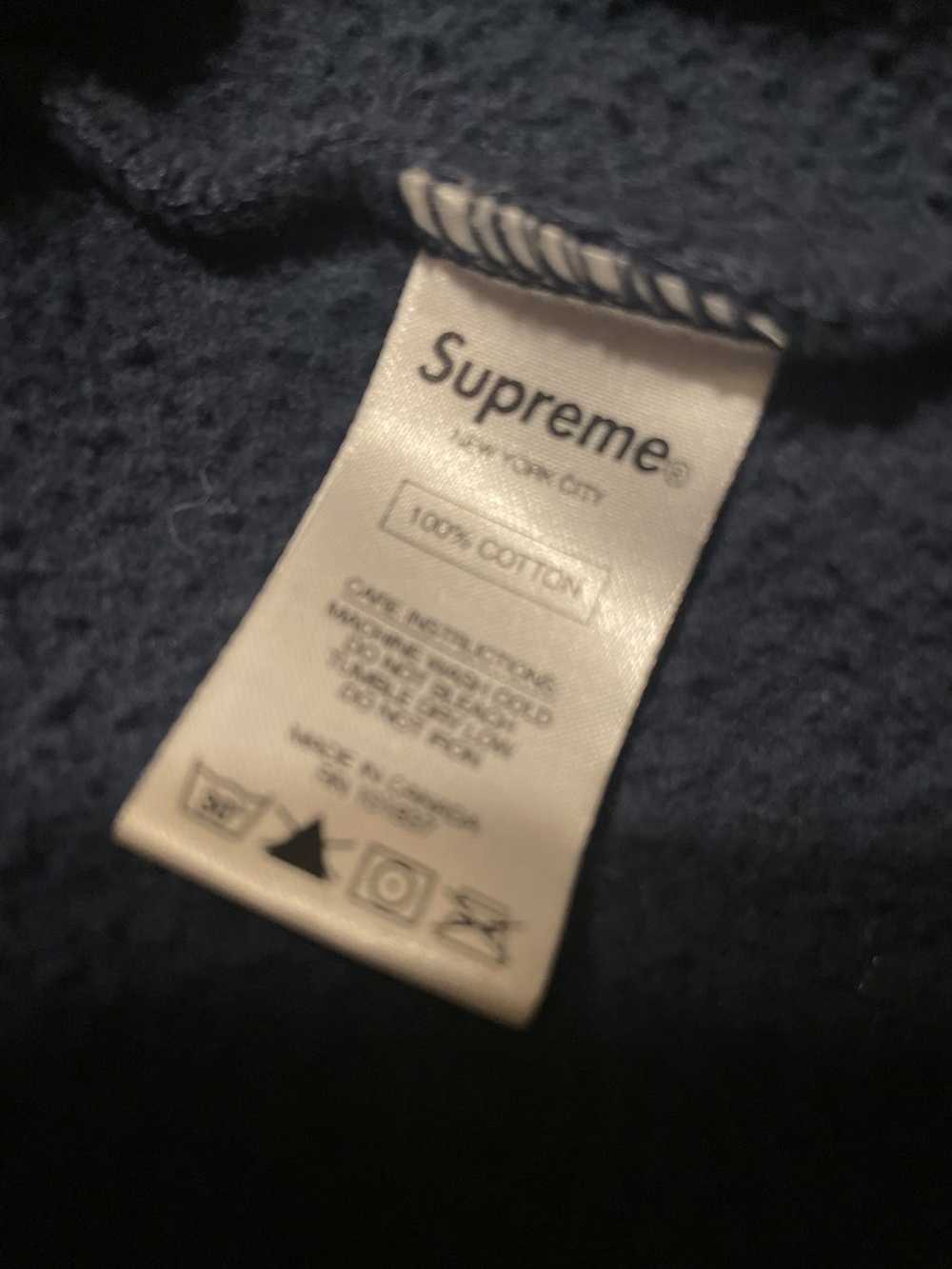 Supreme SUPREME NAVY ZIP UP - image 4