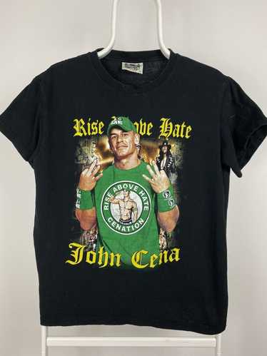 Vintage × Wwe × Wwf John Cena vintage black T-shi… - image 1