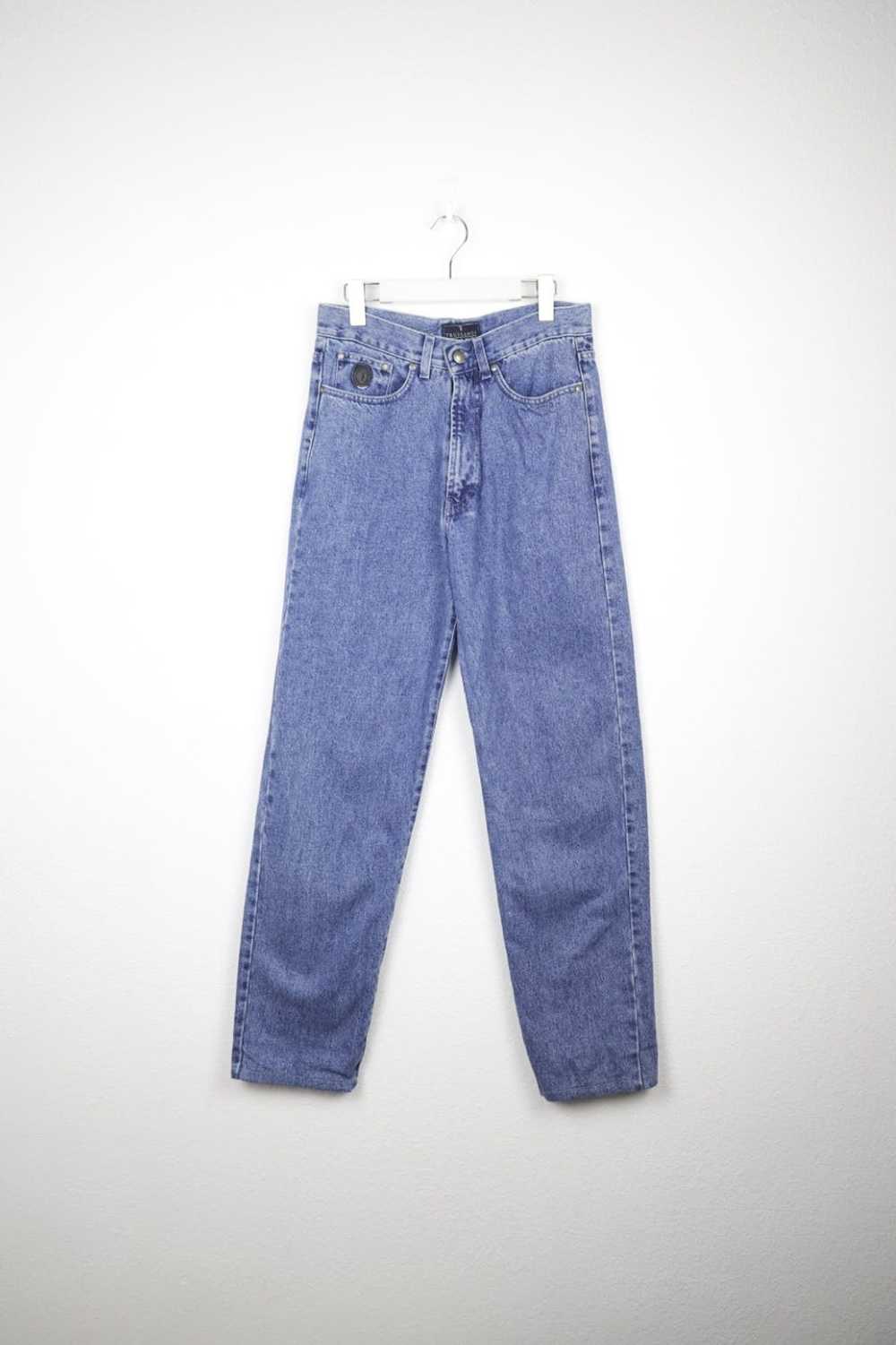 Trussardi Vintage Trussardi Jeans Blue Washed Jea… - image 1