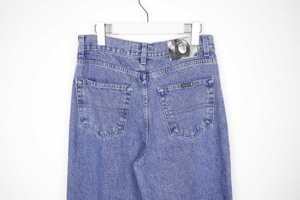 Trussardi Vintage Trussardi Jeans Blue Washed Jea… - image 9