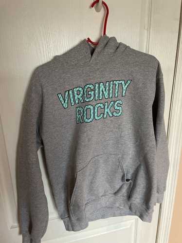 Zumiez Virginity Rocks blue 69 hoodie