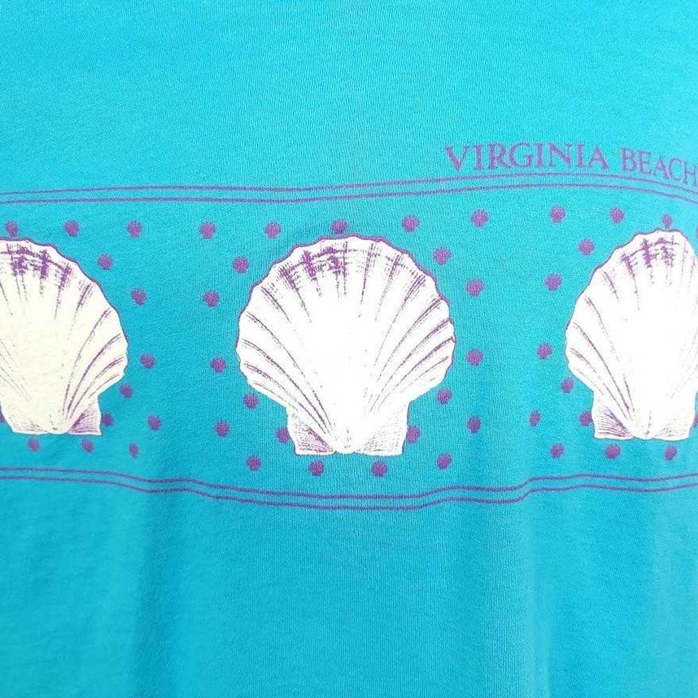 Vintage Virginia Beach T Shirt Vintage 80s Sea Sh… - image 2