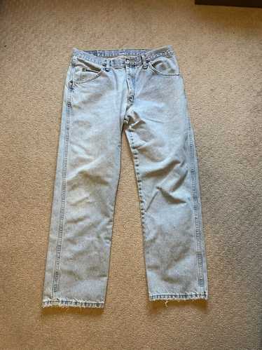 Wrangler vintage 90s wrangler jeans 34x29 - image 1
