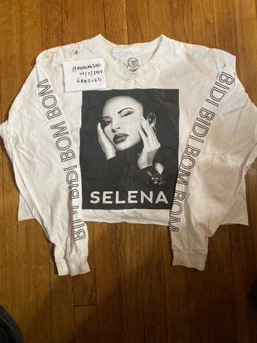 Vintage Official 2018 Selena Merchandise Long Slee
