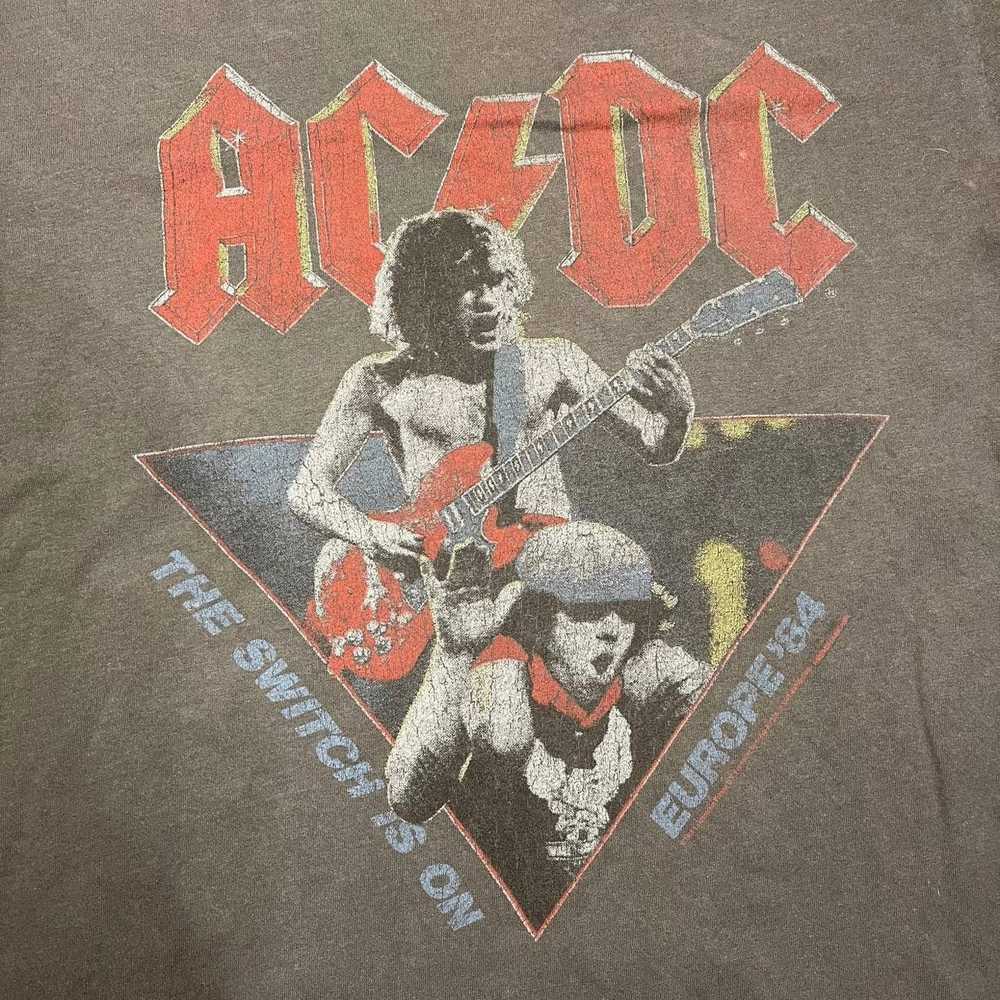 Band Tees × Rock Tees × Vintage Vintage AC/DC the… - image 3