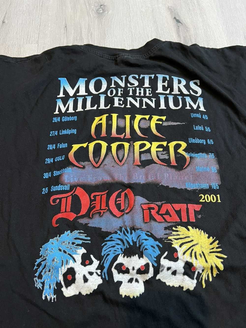 Band Tees × Very Rare × Vintage alice cooper 2001… - image 4