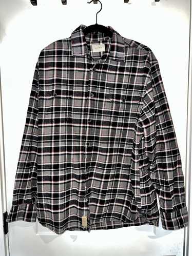 Vintage Black Flannel Shirt (Jachs) Thick